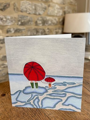 MT122 - Puddles & Paws (Most popular card)